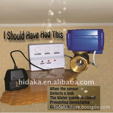 DC12volt Water Warning Leak Detection Alarm with 8pcs sensor wires water leak detector